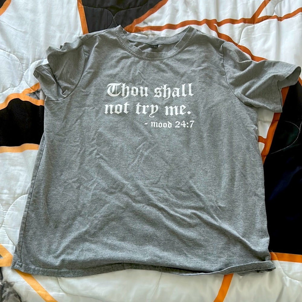 Gray Graphic T-Shirt